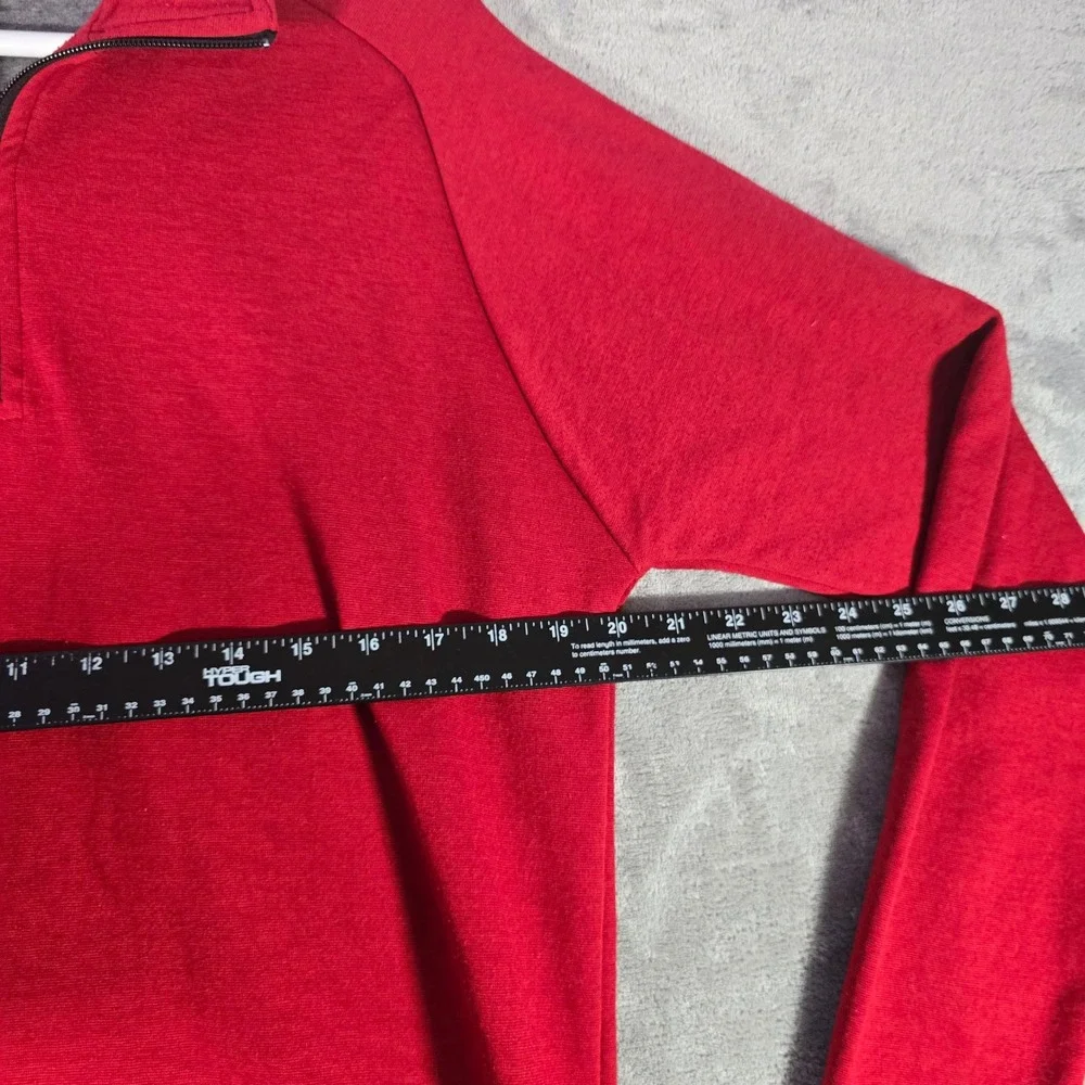 Banana Republic Moisture Wicking Pullover Active Top‎ Red Mens Size M